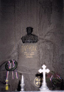 Dvorak's tomb in Prague
