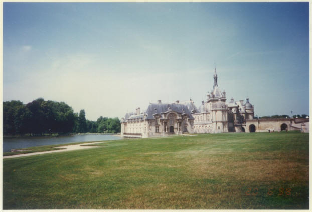 Ch�teau de Chantilly (France) - June 1998