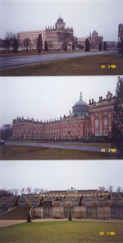 Neues Palais & Sanssouci Palace (Potsdam) - Jan 2000