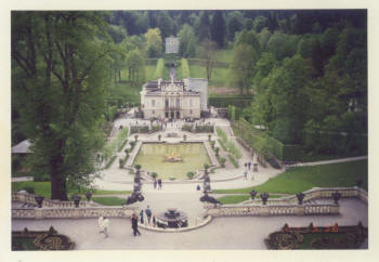 Schloss Linderhof in Bavaria, Germany (May 1998)