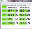 Plextor M6e 512GB CrystalDiskMark (Z partition)