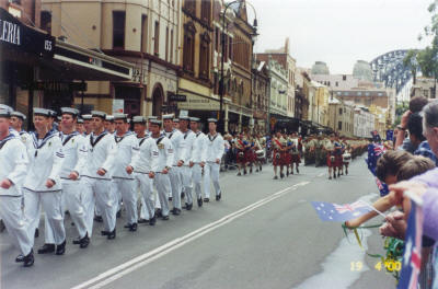 INTERFET parade in Sydney - April 2000 - photo by cvxmelody