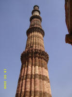 Qutb Minar in New Delhi - March 2008