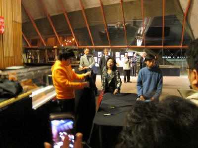 Lang Lang at Sydney Opera House 8th June 2011 autograph session