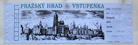 Prague Castle - admission ticket