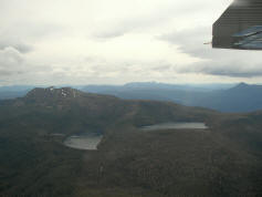 Southwest National Park Tasmania aerial view