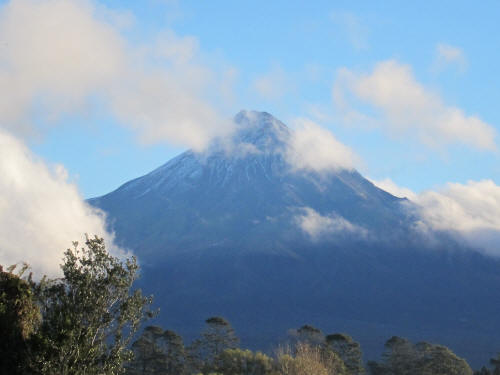 Mt Taranaki in New Zealand's North Island - May 2014