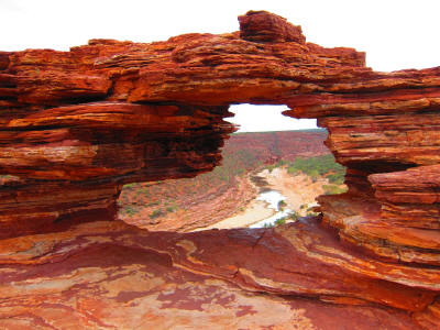 Nature's Window at Murchison Gorge, Kalbarri National Park (January 2013)